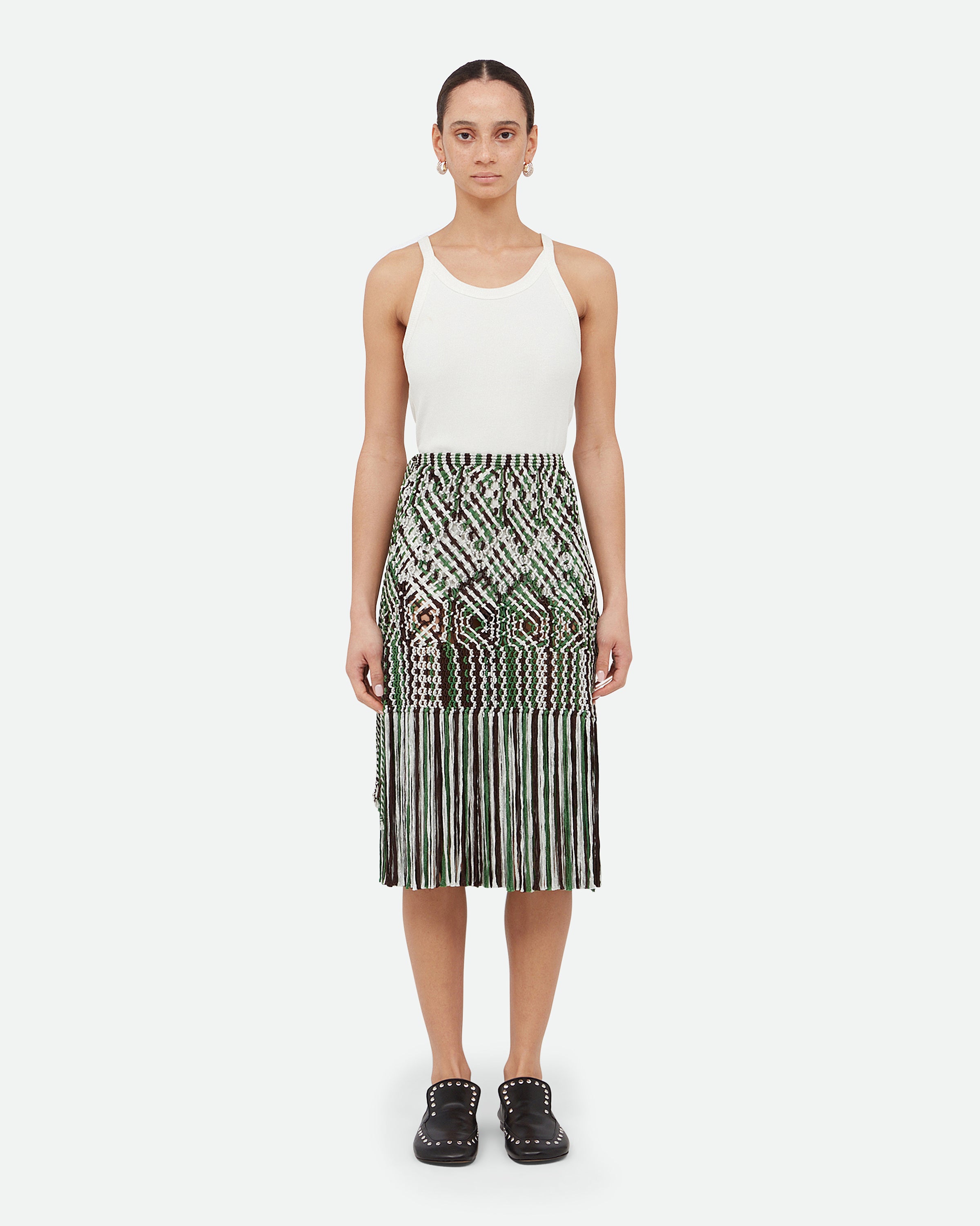 Java Macrame Skirt Skirts Wales Bonner
